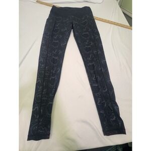 CVG Constantly Varied Gear Vicious & Delicious Vampire Reversible Leggings Sz M